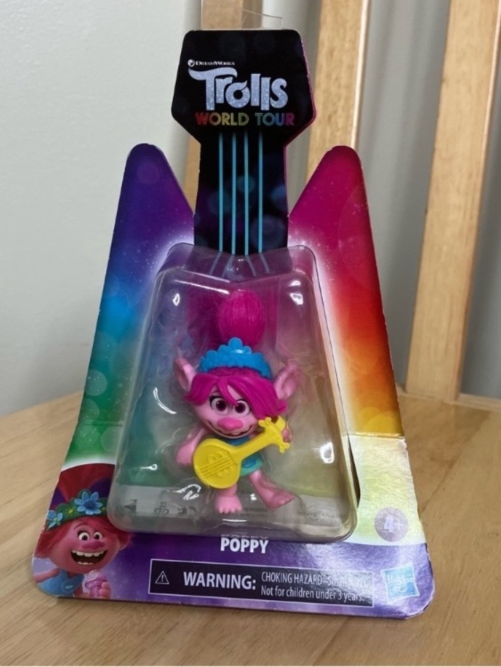 NEW Trolls World Tour Poppy figurine toy